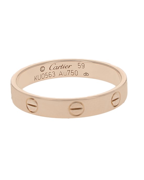 Cartier Love Band in Rose Gold